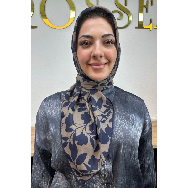 Desenli Soft Eşarp 04V